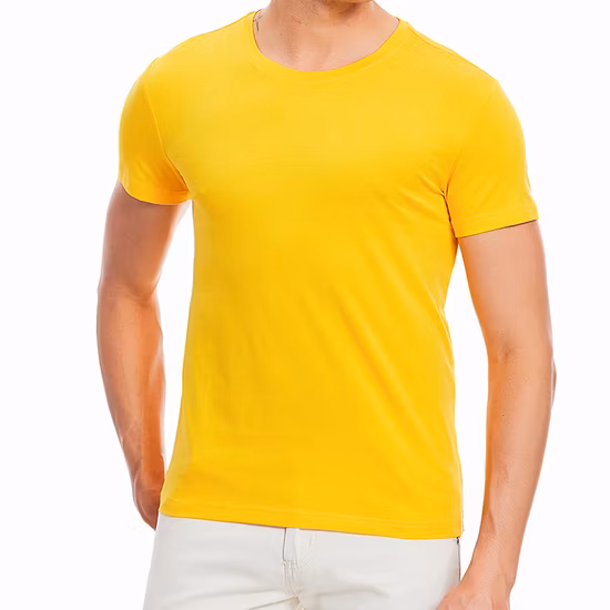 Maglietta da uomo in cotone tinta unita con stampa grafica personalizzata con logo oversize all'ingrosso all'ingrosso