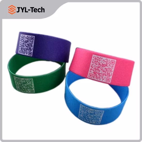 Comodo braccialetto elastico NFC con braccialetto elasticizzato RFID ecologico
